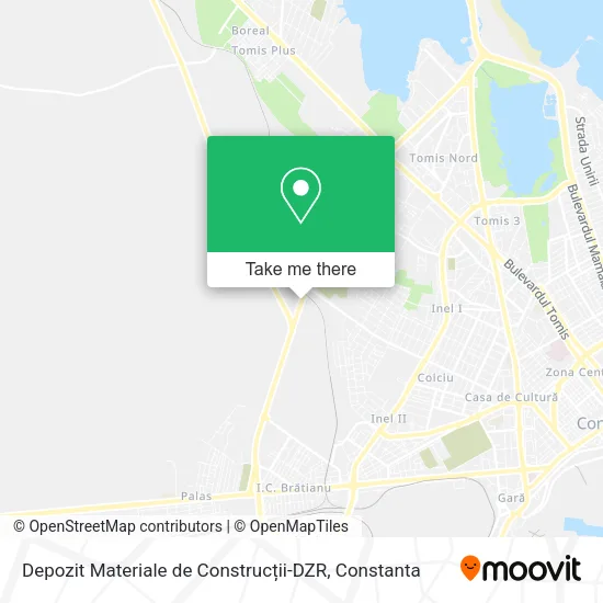 Depozit Materiale de Construcții-DZR map