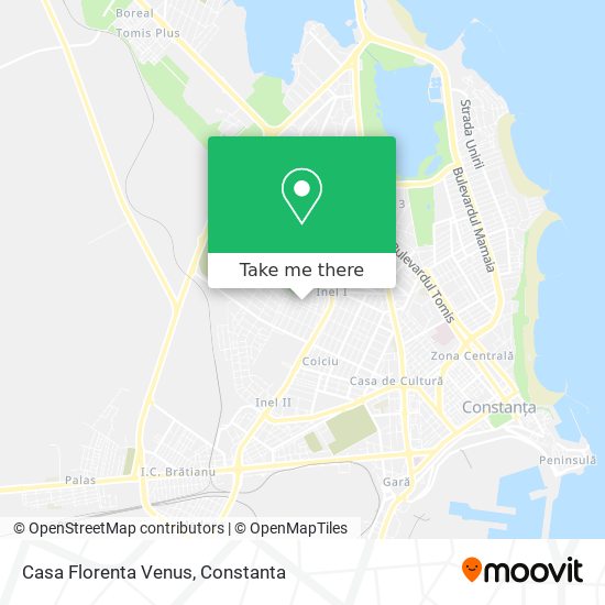Casa Florenta Venus map