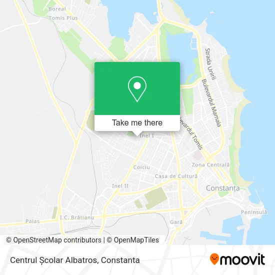 Centrul Școlar Albatros map