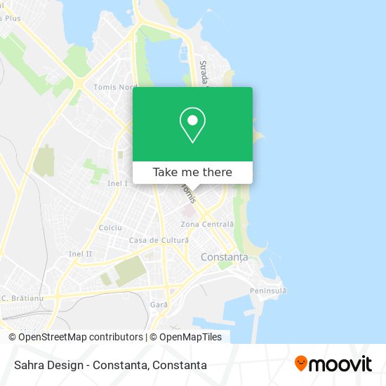 Sahra Design - Constanta map