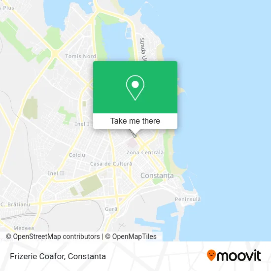 Frizerie Coafor map