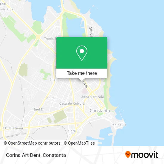 Corina Art Dent map