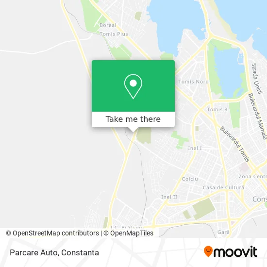 Parcare Auto map
