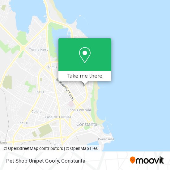 Pet Shop Unipet Goofy map