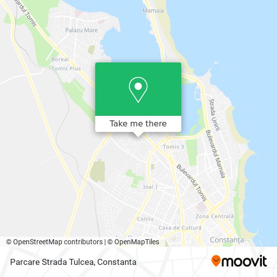 Parcare Strada Tulcea map