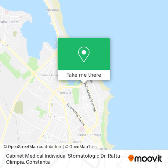 Cabinet Medical Individual Stomatologic Dr. Raftu Olimpia map