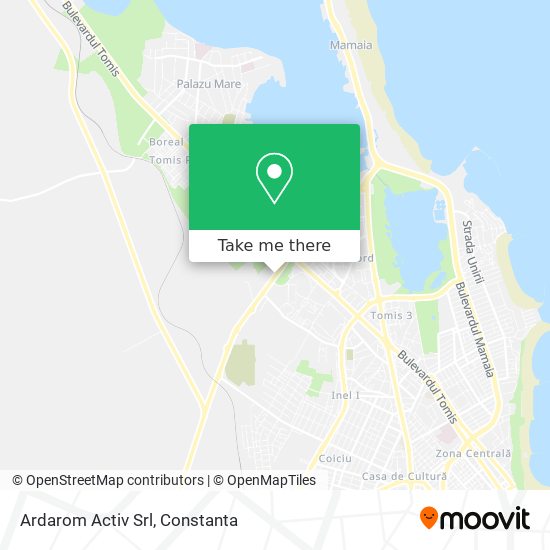 Ardarom Activ Srl map