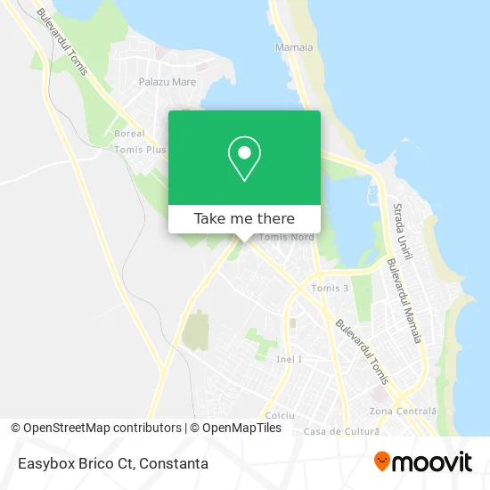 Easybox Brico Ct map