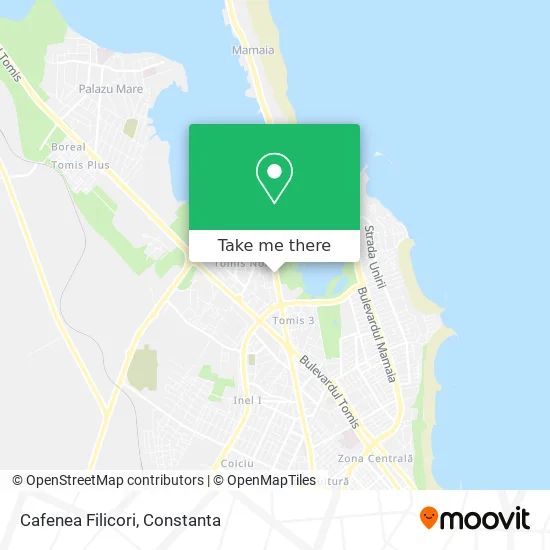 Cafenea Filicori map