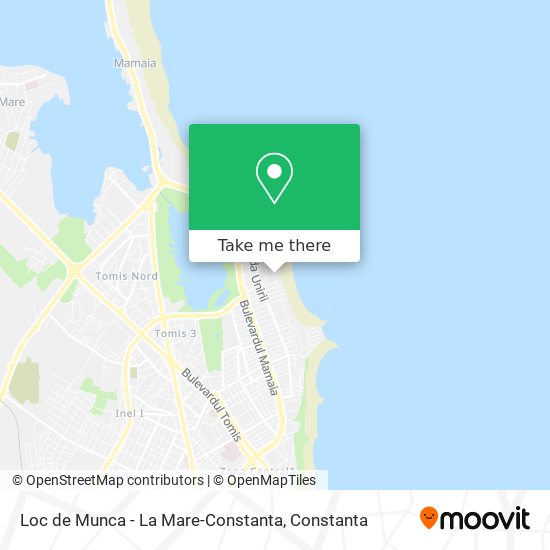Loc de Munca - La Mare-Constanta map
