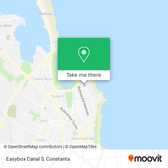Easybox Canal S map