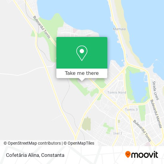 Cofetăria Alina map