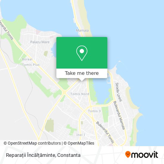 Reparații Încălțăminte map