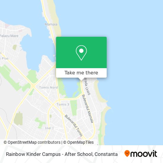 Rainbow Kinder Campus - After School map