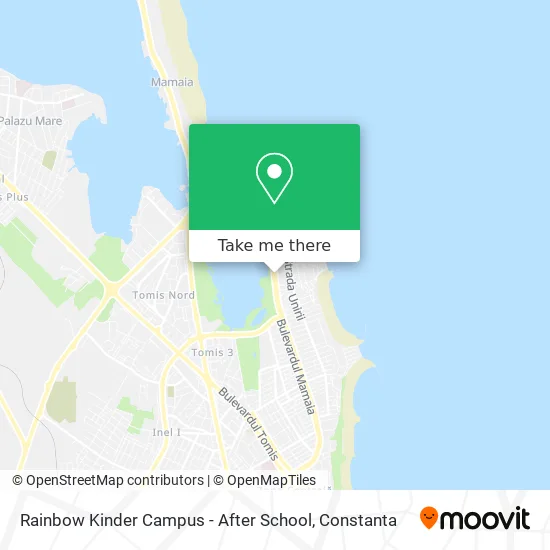 Rainbow Kinder Campus - After School map