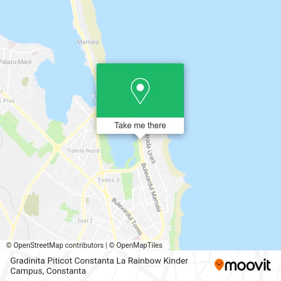 Gradinita Piticot Constanta La Rainbow Kinder Campus map
