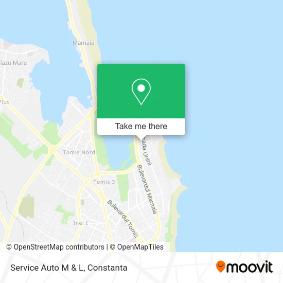 Service Auto M & L map