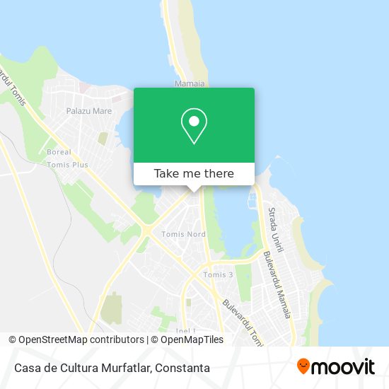 Casa de Cultura Murfatlar map