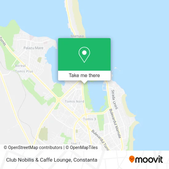 Club Nobilis & Caffe Lounge map