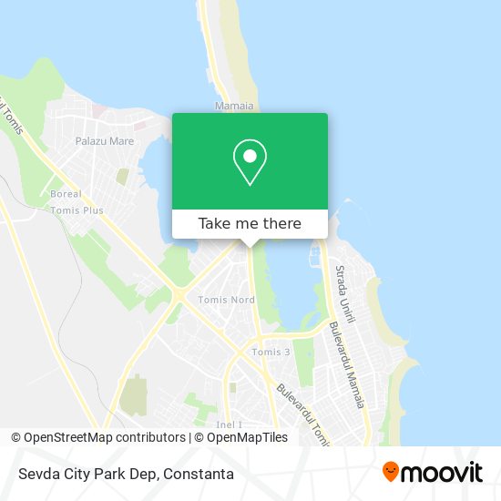 Sevda City Park Dep map