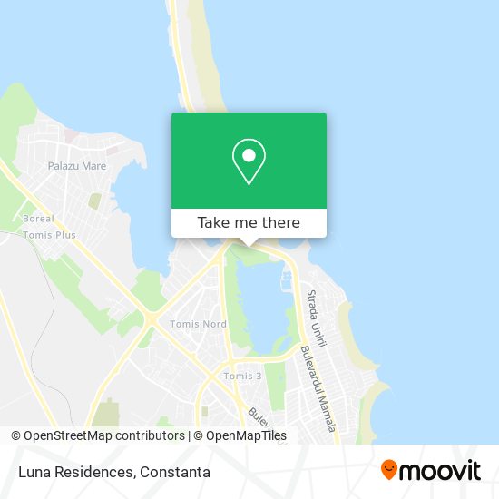 Luna Residences map