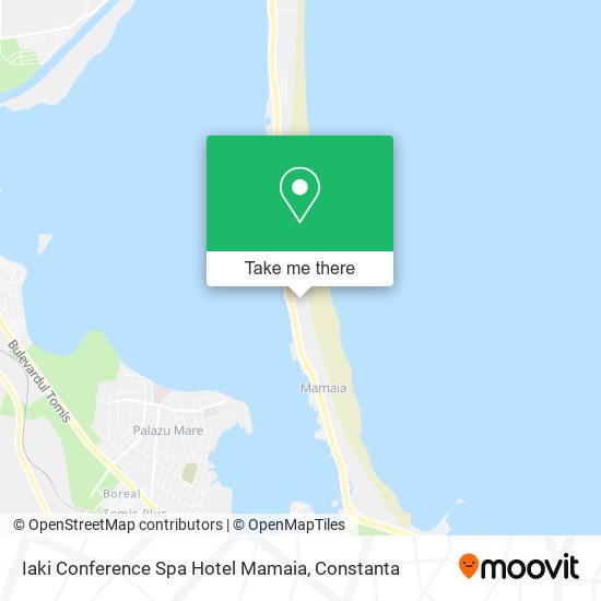 Iaki Conference Spa Hotel Mamaia map