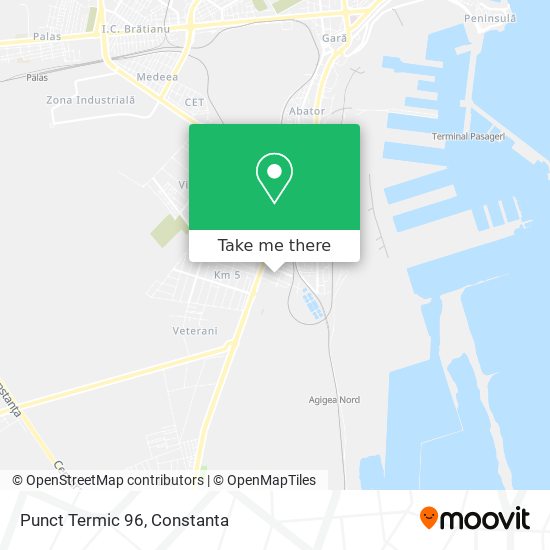 Punct Termic 96 map