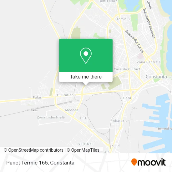 Punct Termic 165 map