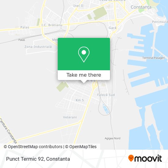 Punct Termic 92 map