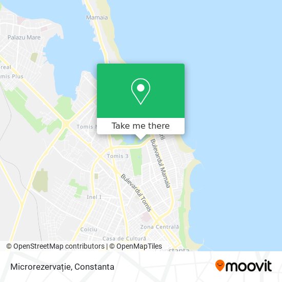 Microrezervație map