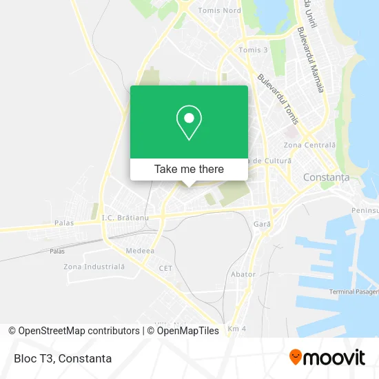 Bloc T3 map