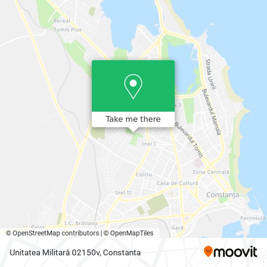 Unitatea Militară 02150v map