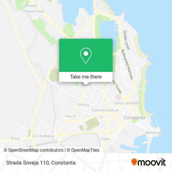 Strada Soveja 110 map