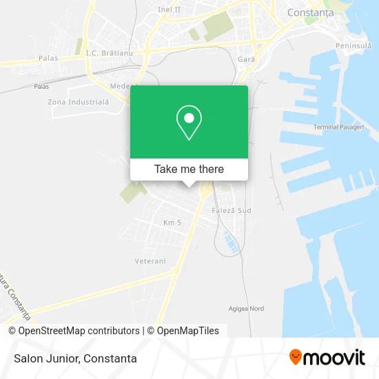 Salon Junior map