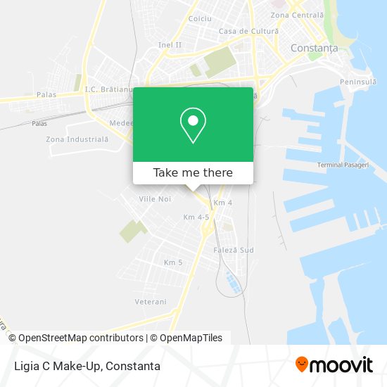 Ligia C Make-Up map