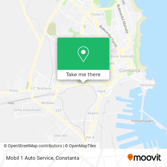 Mobil 1 Auto Service map
