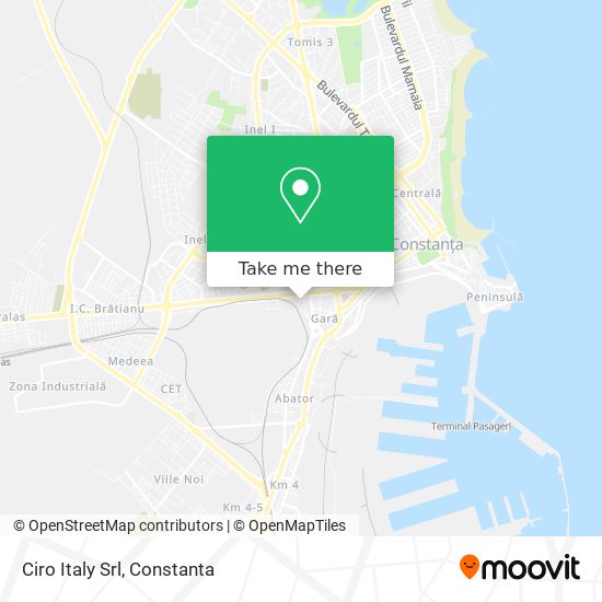 Ciro Italy Srl map