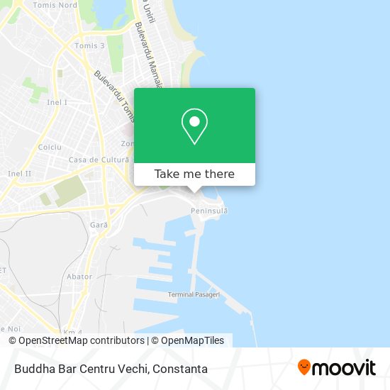 Buddha Bar Centru Vechi map