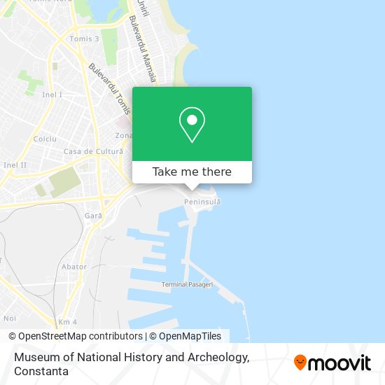 Museum of National History and Archeology map
