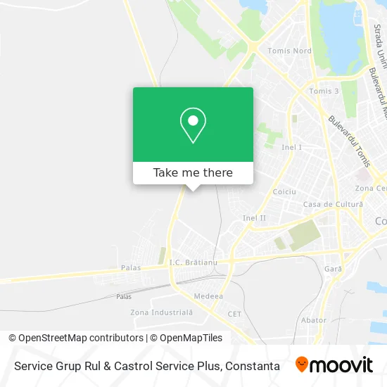 Service Grup Rul & Castrol Service Plus map