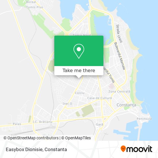 Easybox Dionisie map