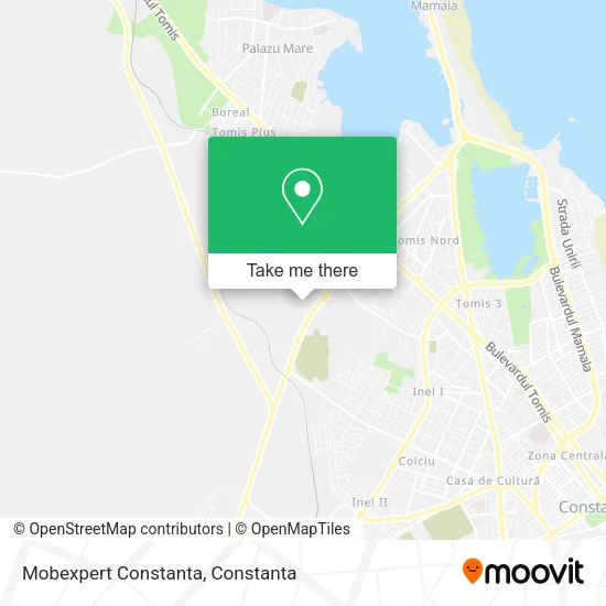 Mobexpert Constanta map