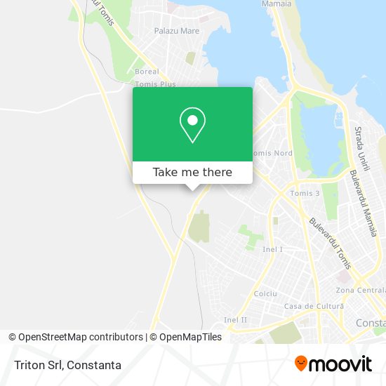 Triton Srl map