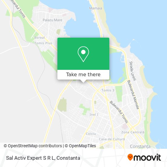 Sal Activ Expert S R L map