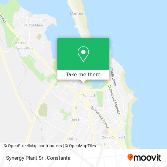 Synergy Plant Srl map