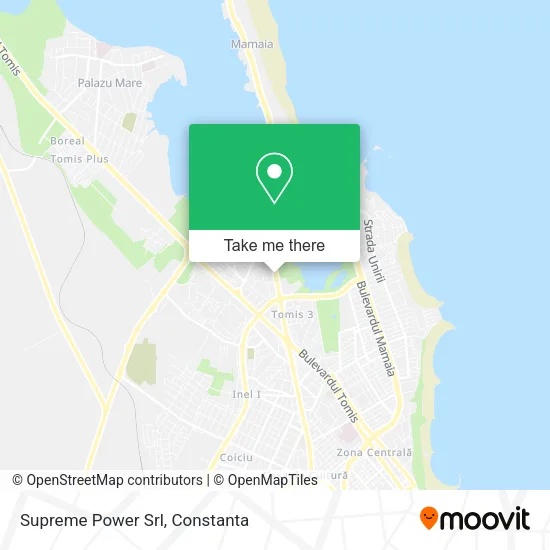 Supreme Power Srl map