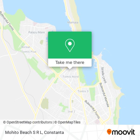 Mohito Beach S R L map