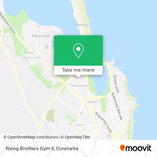 Rising Brothers Gym S map