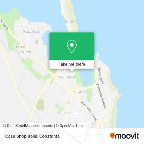 Casa Shop Italia map