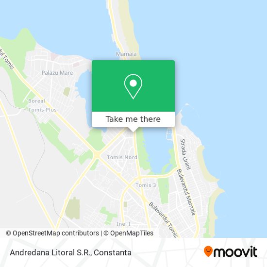 Andredana Litoral S.R. map